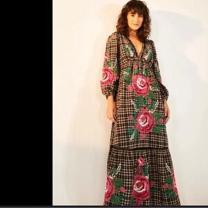 Farm Rio RioRooster Maxi Dress